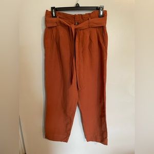 Women’s MADEWELL high waisted tie pant SZ 6